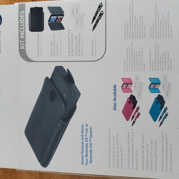 Nintendo DS kits in pink and black - Picture 4 of 4